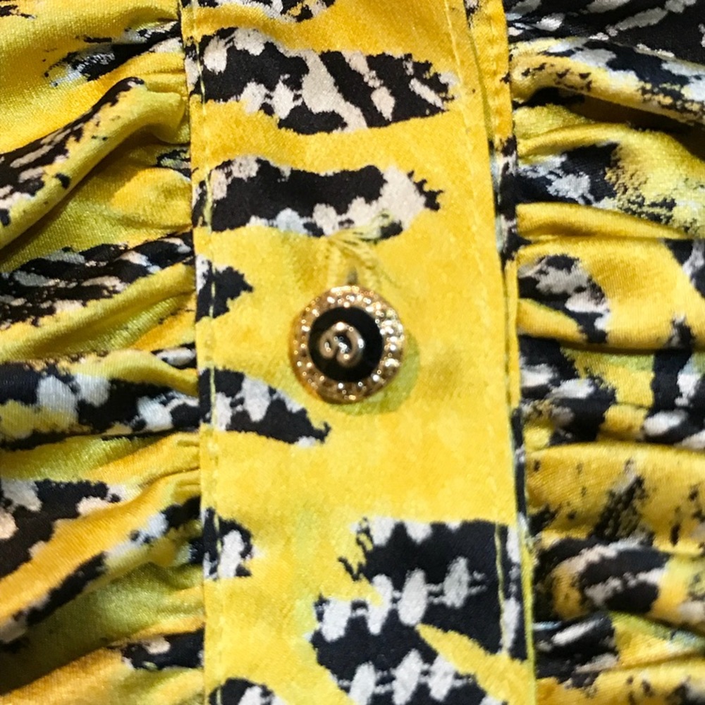 | st. john | Silk Ruffle Blouse - Picture 5 of 8
